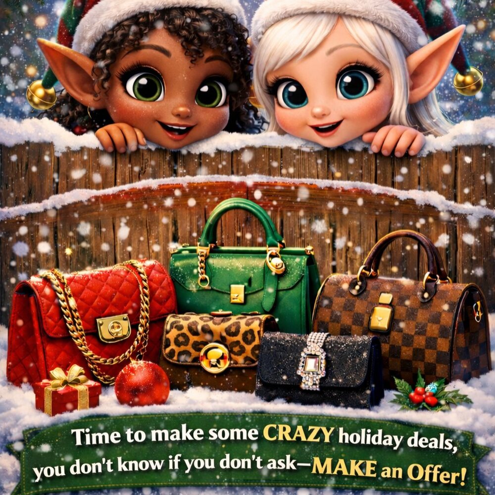 Holiday Bag Closeout Sale-WAIT!  You make the deal until 12/31/26